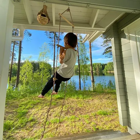 Lakeside Escape Stylish With Sauna Dağ evi *